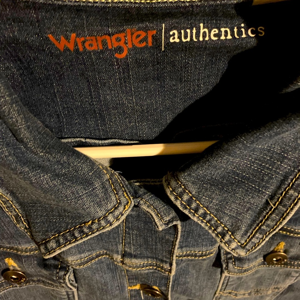 Jean Jacket, Wrangler Size Lg